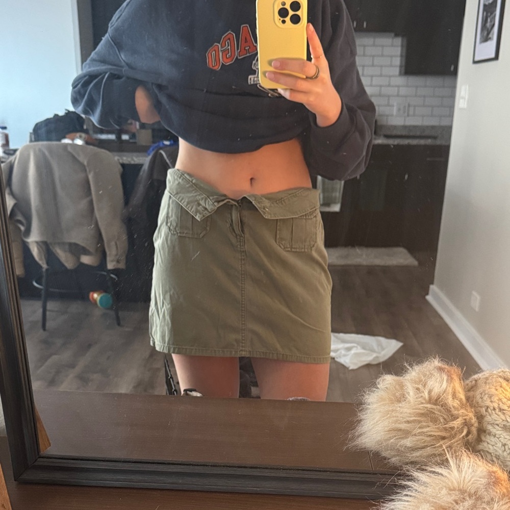 GAP Khaki Mini Skirt